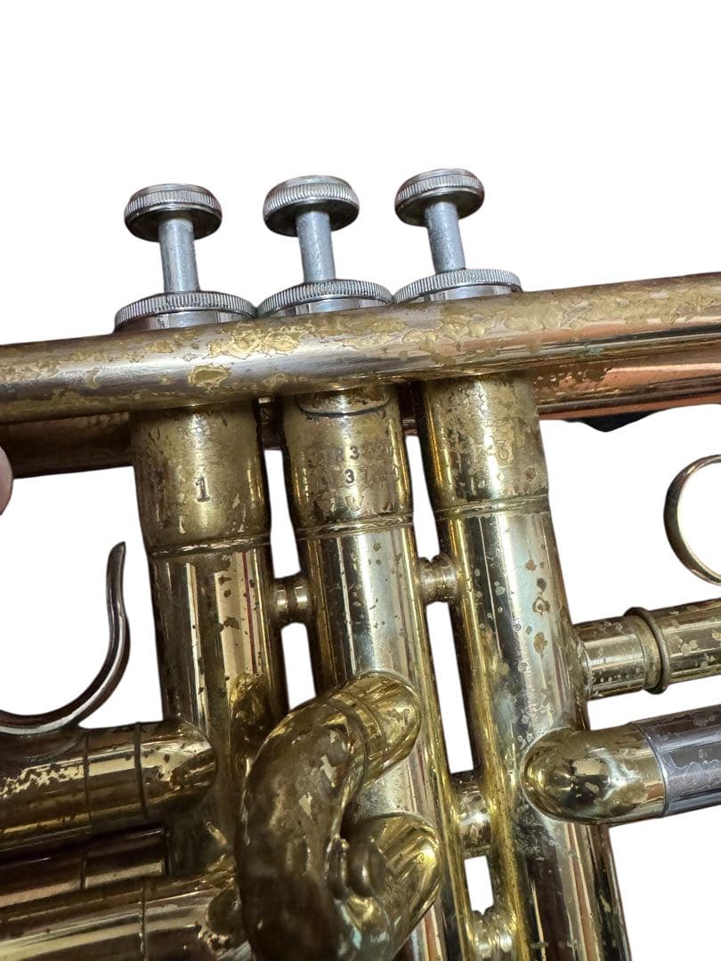 ジャンク 赤ベルYAMAHA トランペット YTR-3320 マウスピース付 - メルカリ