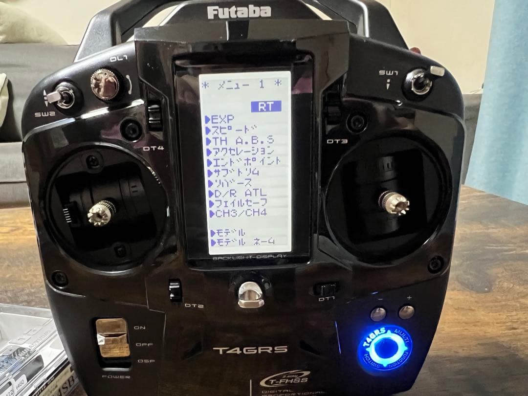 Futaba 4GRS 2.4GHz RC送信機 中古新品受信機R314SB-E