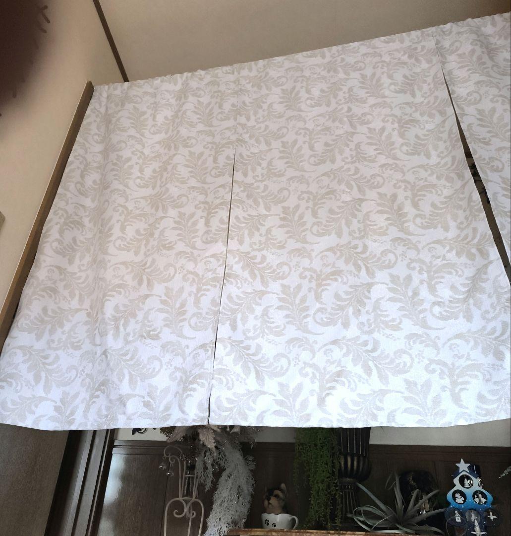 カフェカーテン【mitsuko様オーダー品　ドレープフラットカーテン】