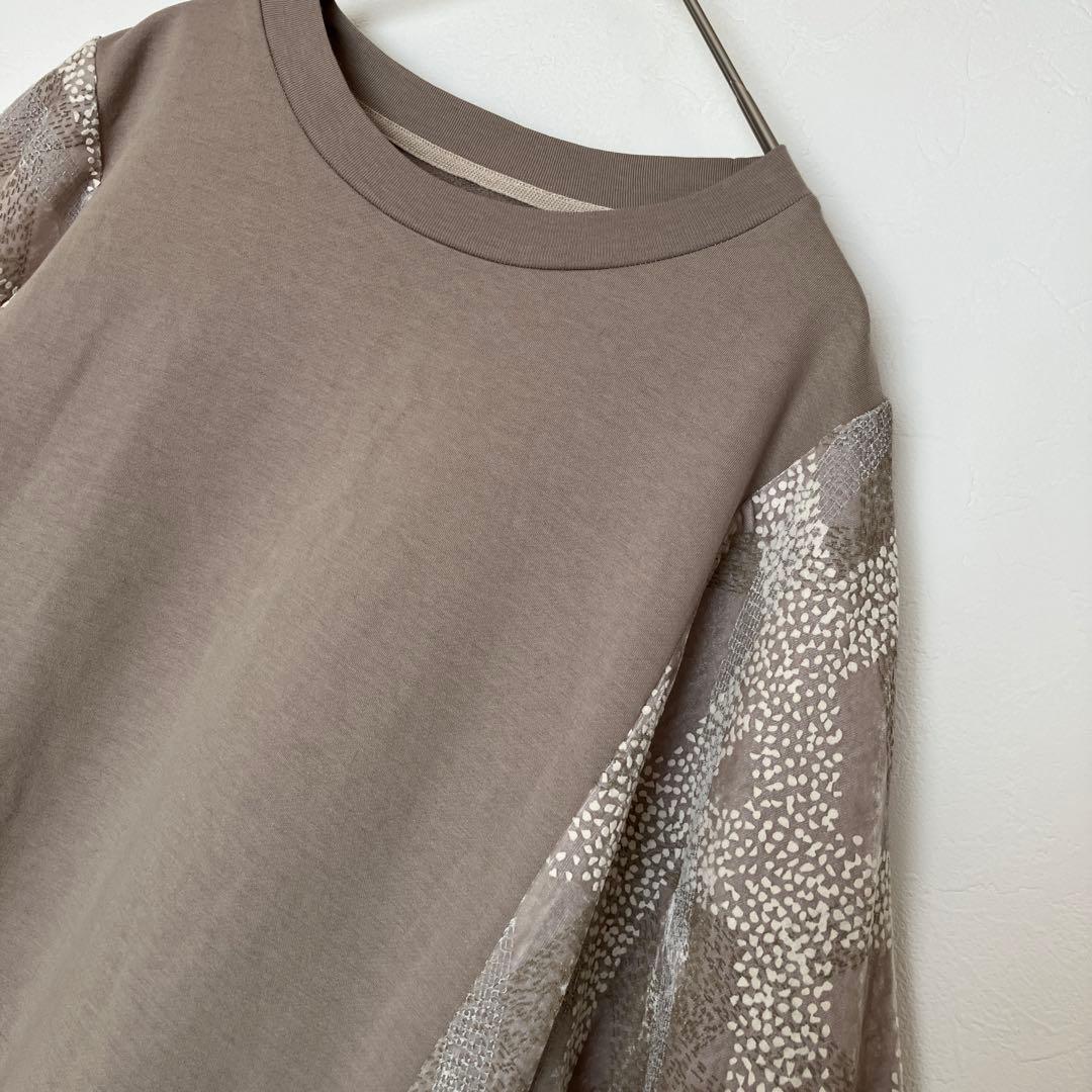 中川政七商店　布ぬのワンピース　やたらフロック