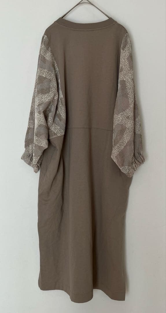 中川政七商店　布ぬのワンピース　やたらフロック