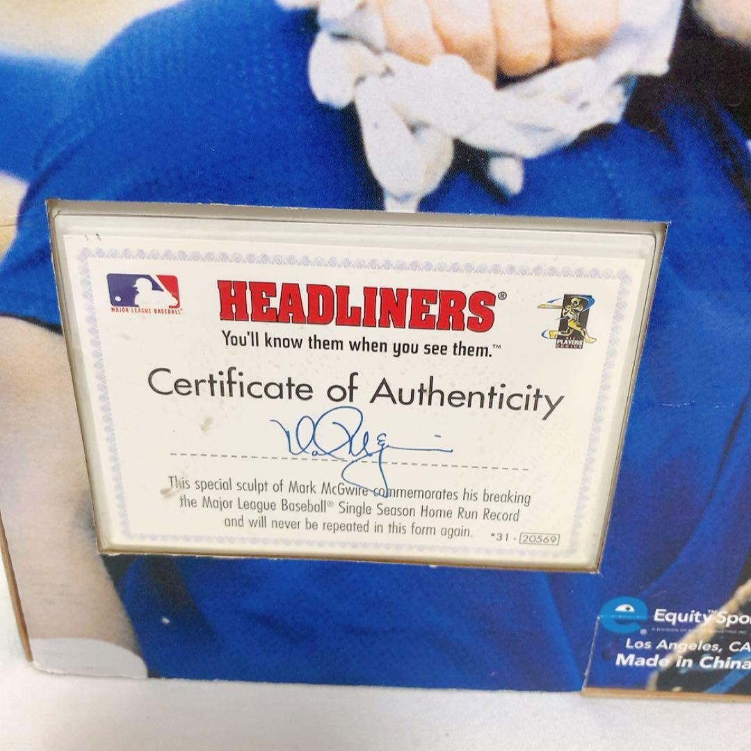 1998年MLB 記念フィギュア サミーソーサー&マークマグワイア 未使用