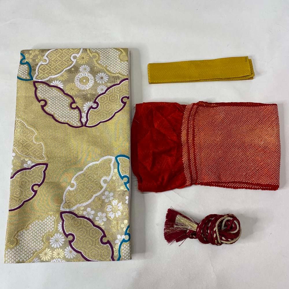 振袖フルセット 緑 グリーン 成人式 草履バック付 裄66cm S-188