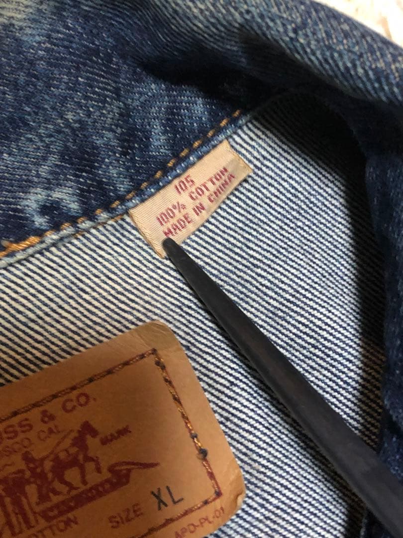 美品　90s リーバイス　70505 XL デニムジャケット　スモールe