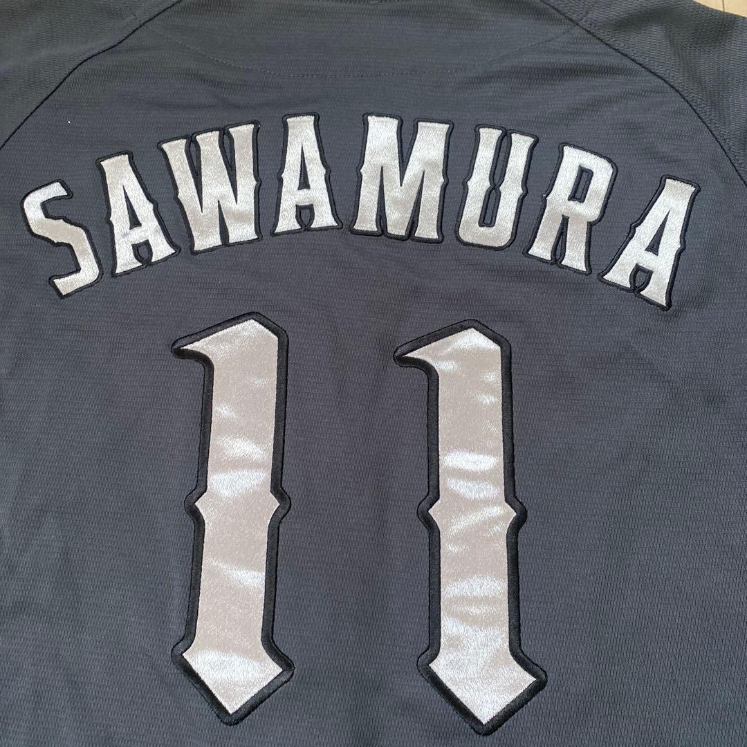 MIZUNO 千葉ロッテマリーンズ 澤村拓一 clm 11 ユニフォーム　M