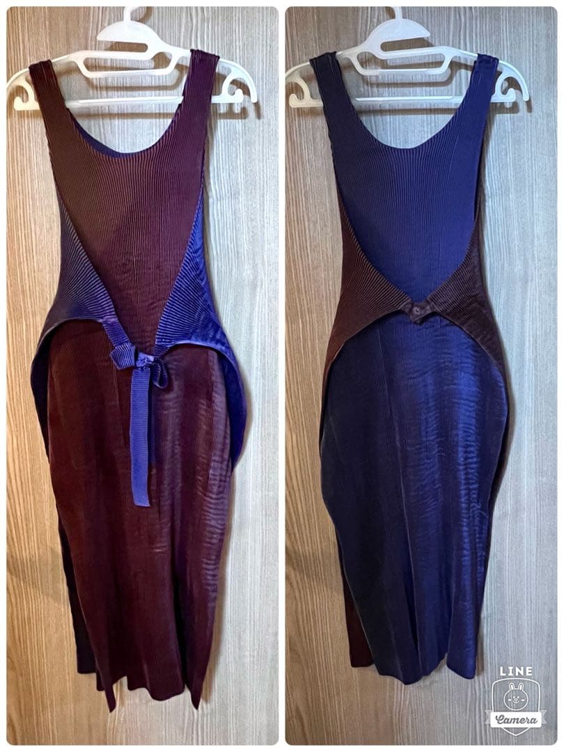 ⭐️ゆかり様専用⭐️PLEATS PLEASE ワンピースエプロン/リバーシブル