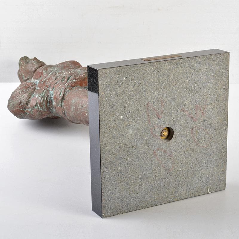 植木舜一作 ブロンズ像 女性像 大理石台 重さ約9.7kg D R5810B - メルカリ