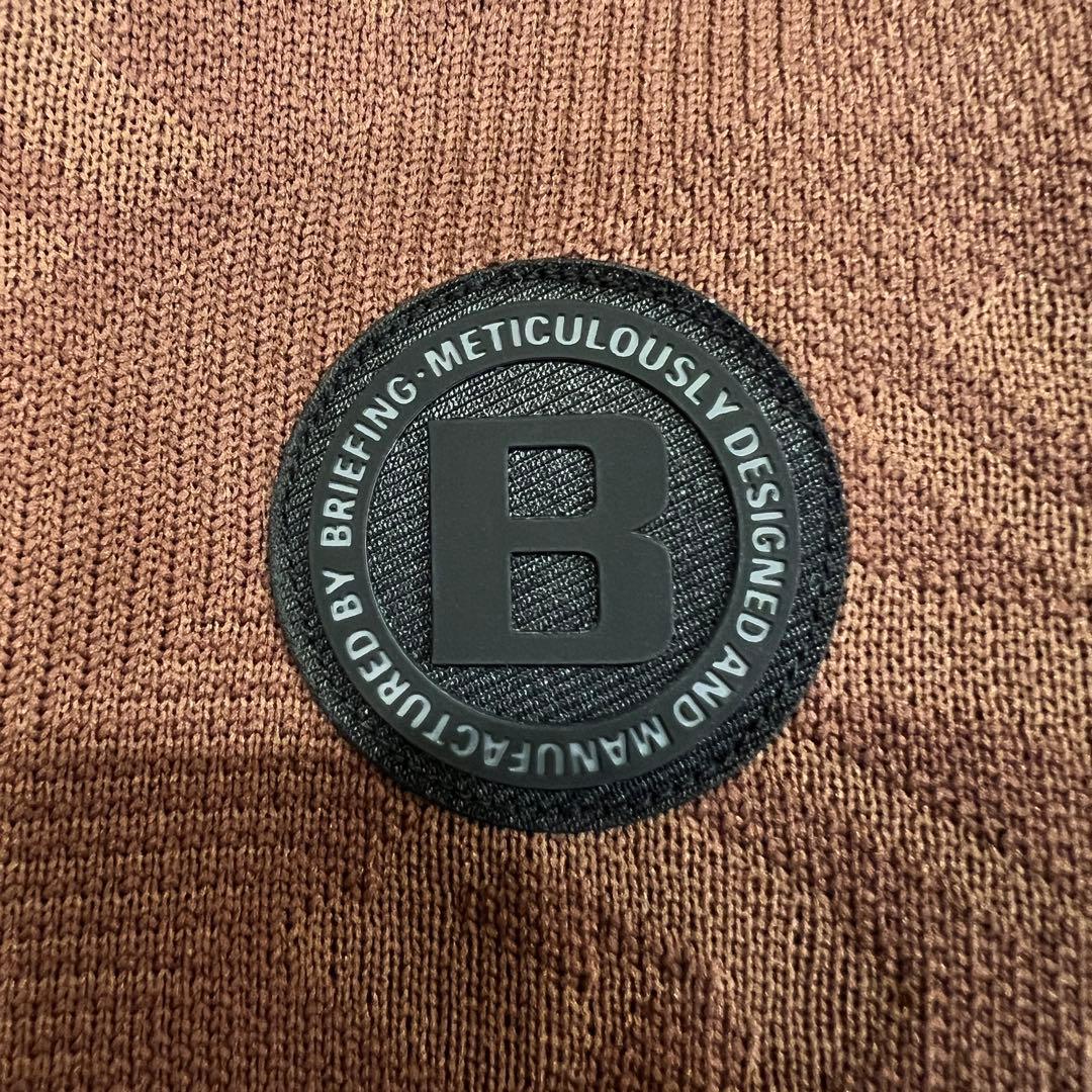 新品　BRIEFING CE BIAS LOGO CREWNECK KNIT M