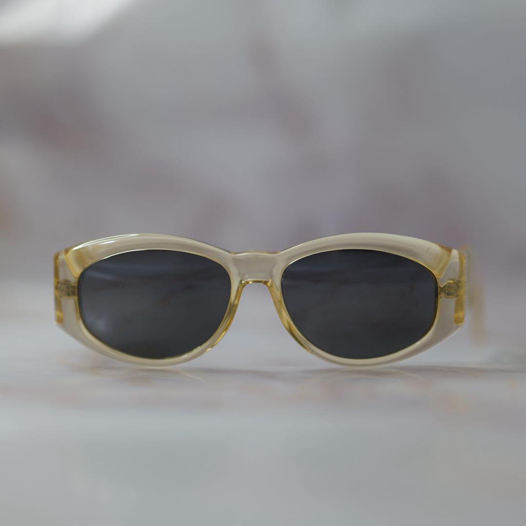 VERSACE ヴェルサーチェ スケルトン ゴールド サングラス 廃盤 レア