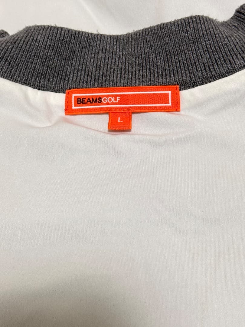 BEAMS GOLF ORANGE LABEL 裏付き グラデーション ニット