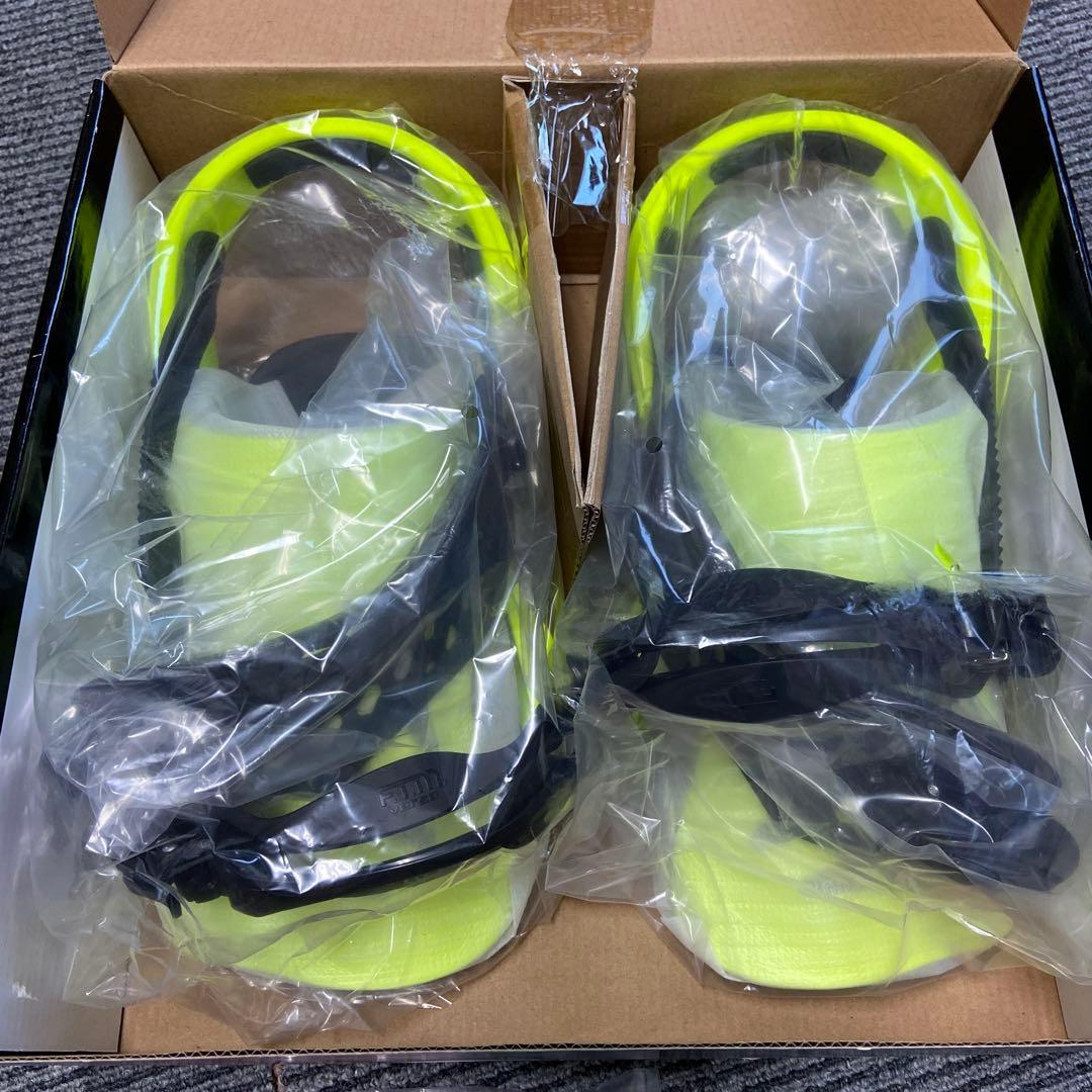 新品・未使用⭐️FLUX DSW ビンディング ネオンイエロー M