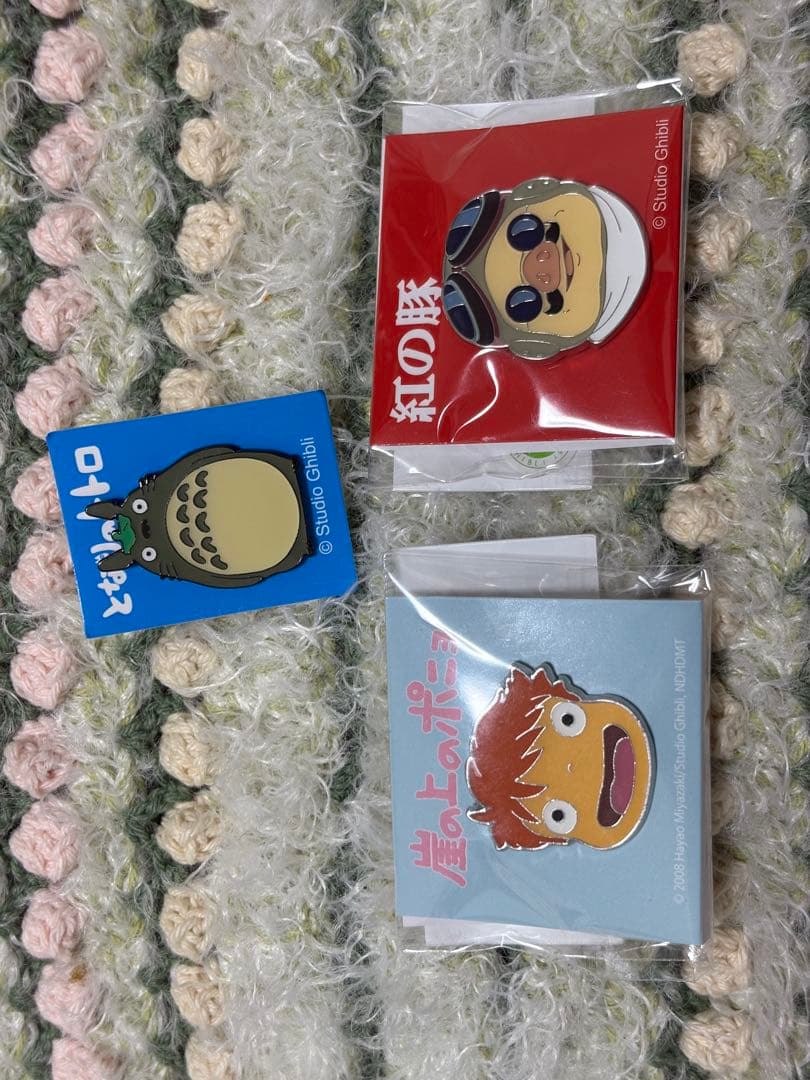 スタジオジブリ ピンバッジセット 3個 - メルカリ