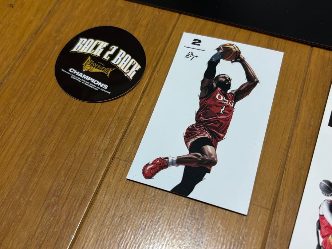 直筆会場限定 三遠ネオフェニックス ヌワバ 吉井エゴザル BACK 2 BACK