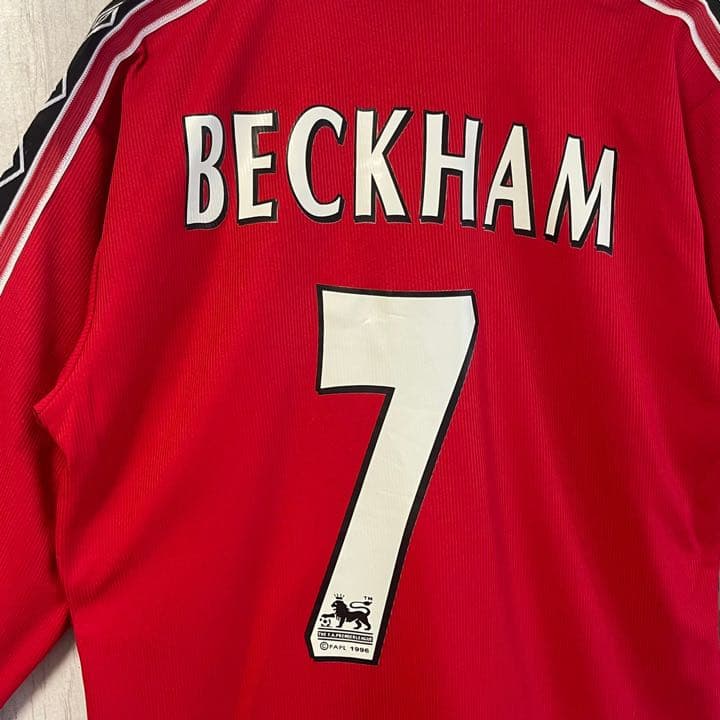 マンチェスターユナイテッド ユニフォーム L ベッカム 99-00 長袖 #7