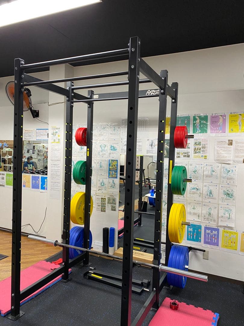 山口県引取ジムレコ業務用パワーラック 新品未使用 GYMLECO 筋トレ