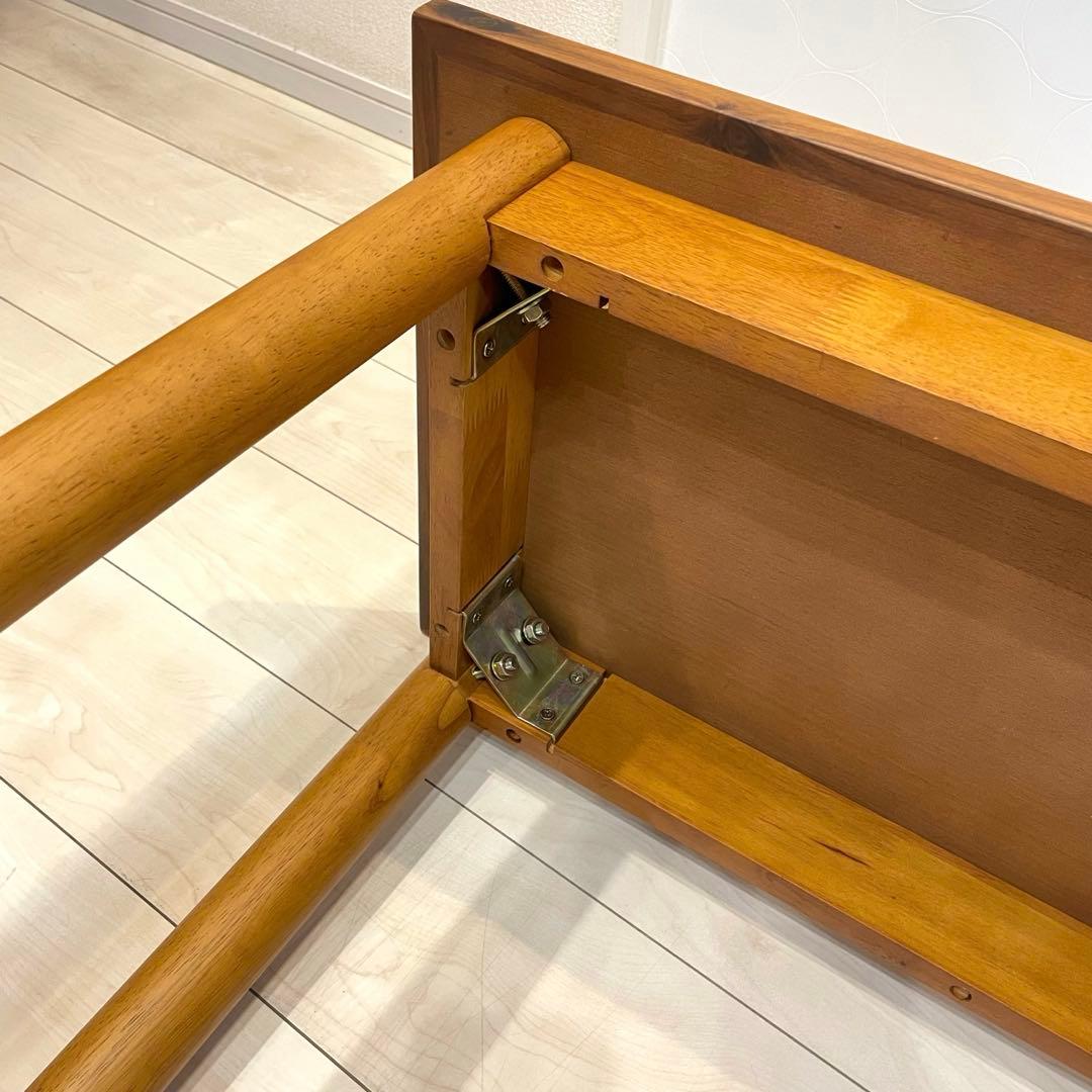 【極美品】弘益 ヘント 天然木 ダイニングテーブル サイドテーブル 北欧風