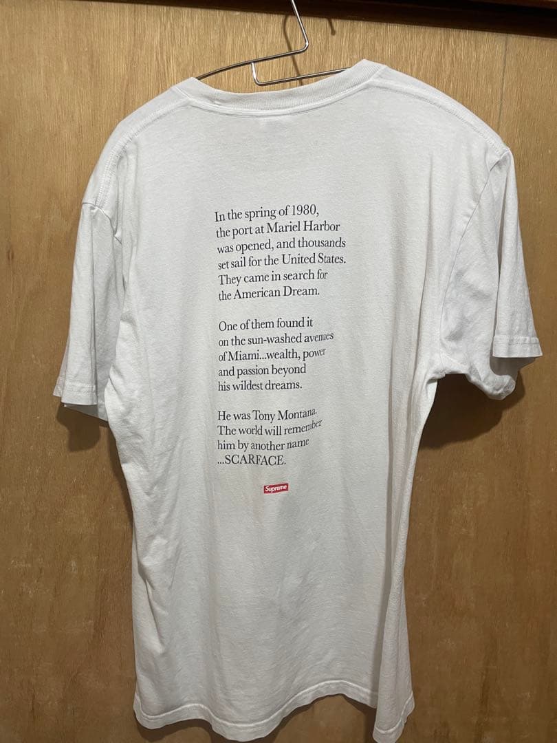 Supreme Scarface Split Tee スカーフェイス Tシャツ