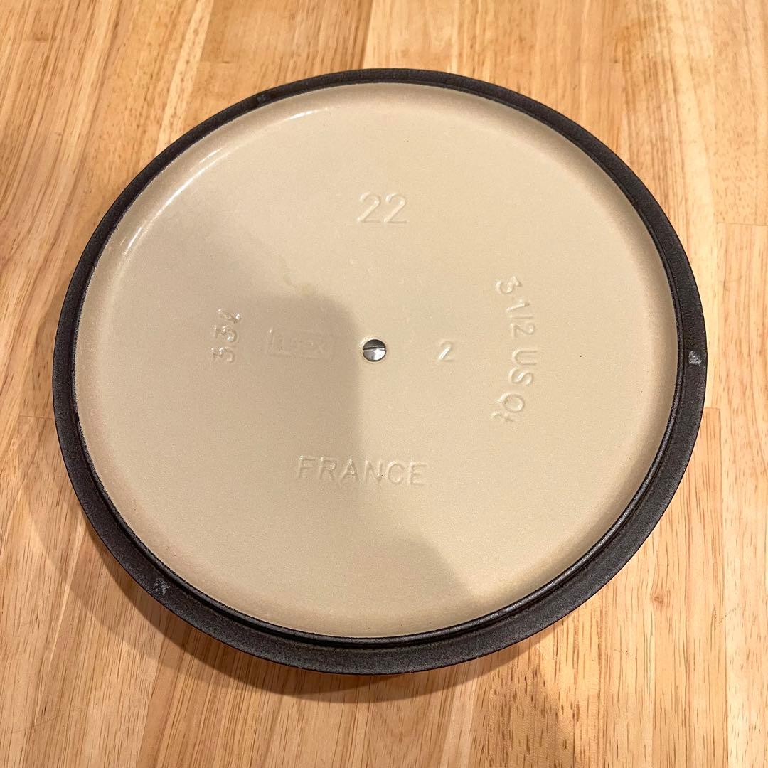 ルクルーゼ LE CREUSET ル・クルーゼ 両手鍋 22 33L オレンジ