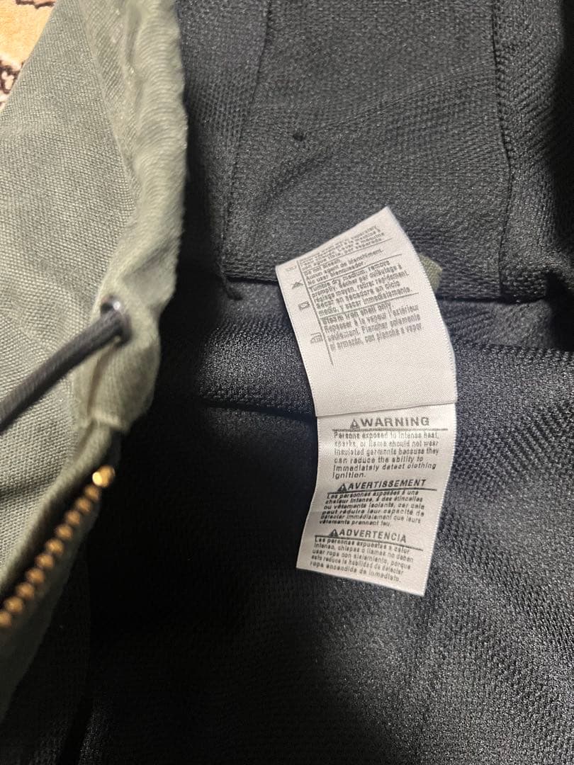 カーハートアクティブジャケット モスグリーン