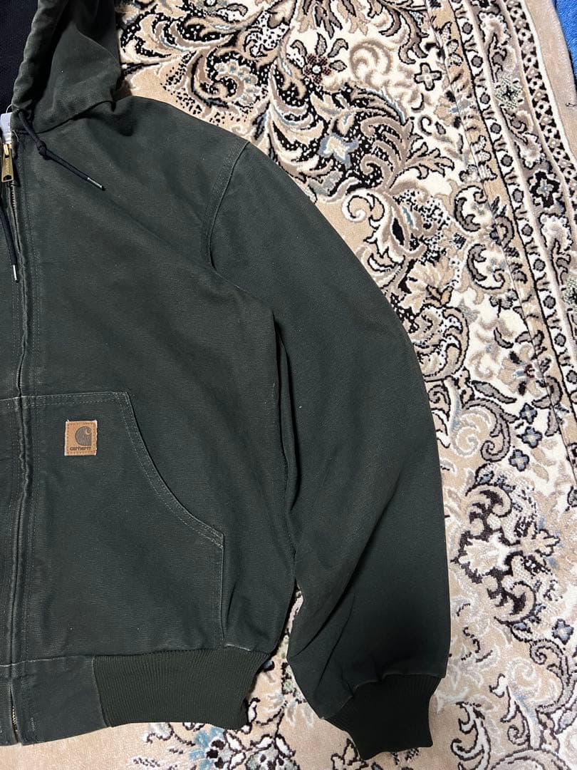 カーハートアクティブジャケット モスグリーン