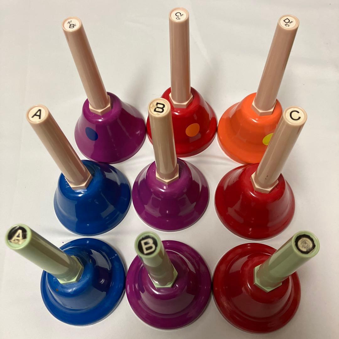 ハンドベル ウチダ ミュージックベル MB-C 20音 演奏 クリスマス