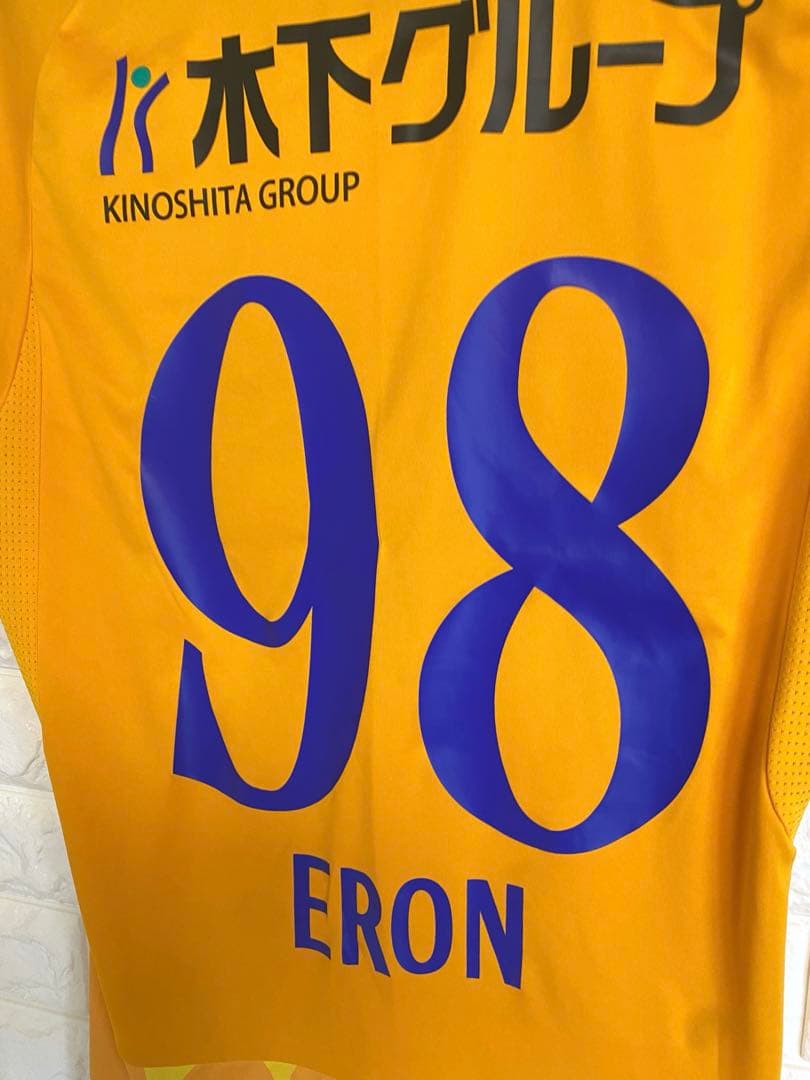 【美品保証】ベガルタ仙台　ユニフォーム　No.98 エロン　Mサイズ