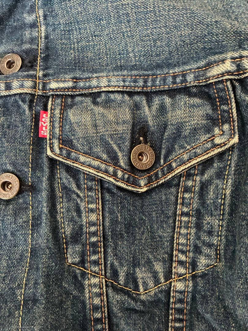 日本製復刻　濃紺　Levi’s 70504 デニムジャケット サード　S　36