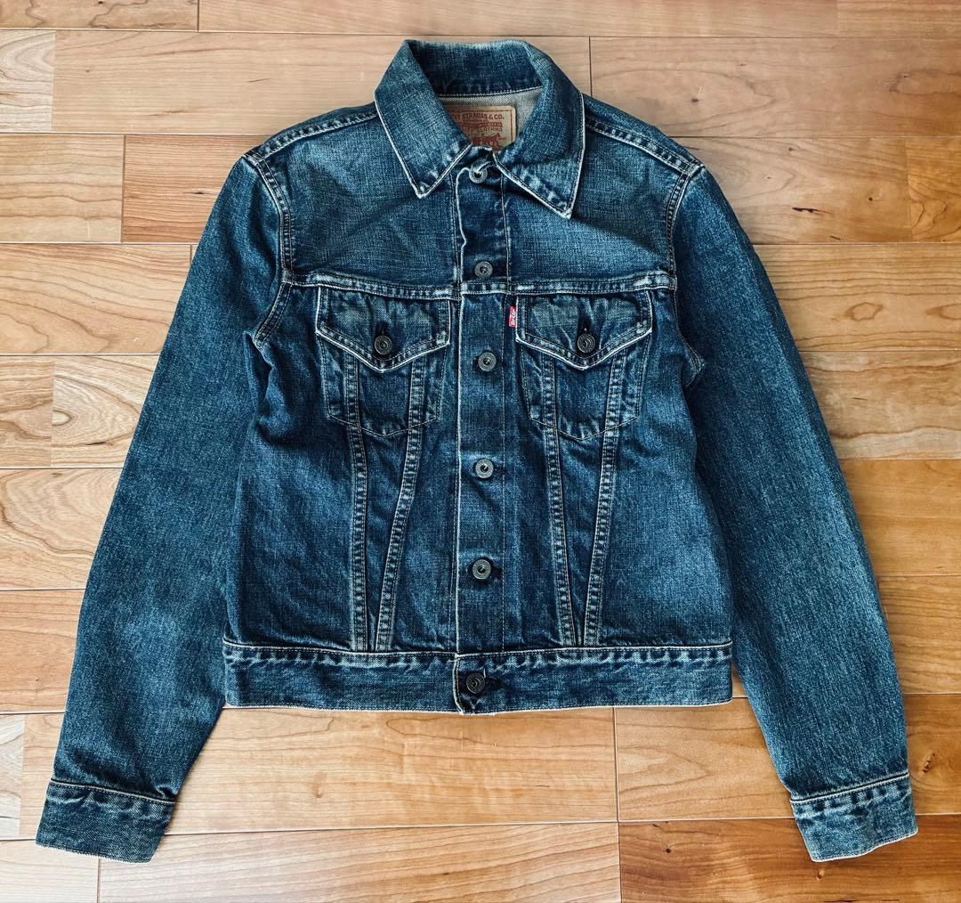 日本製復刻　濃紺　Levi’s 70504 デニムジャケット サード　S　36
