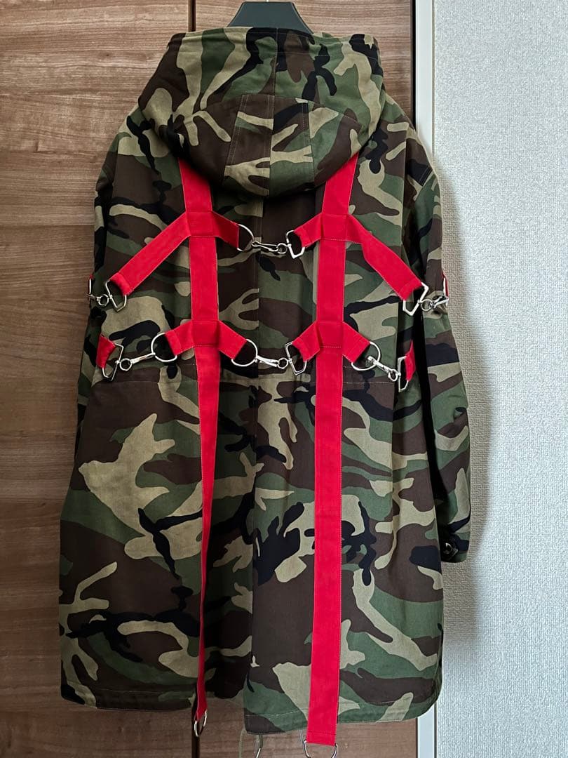 celine 23SS 迷彩 ハーネス モッズコート エディ セリーヌ