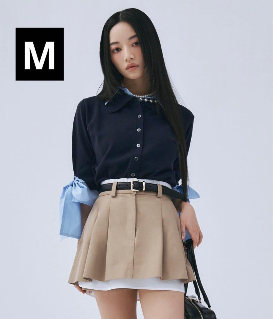 試着のみ】eimy istoire レイヤードプリーツミニスカート M - メルカリ