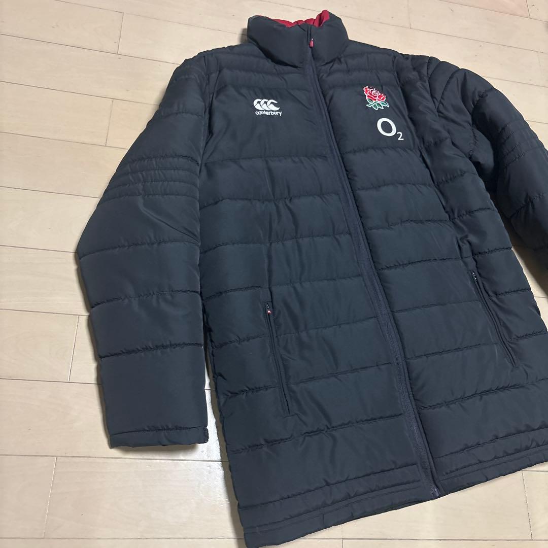 Canterbury イングランドラグビー パディングジャケット　ベンチコート