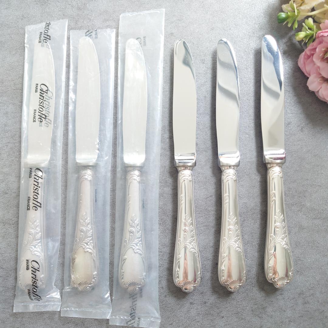 極希少 クリストフル マルリー フルーツナイフ 未開封含む 6点