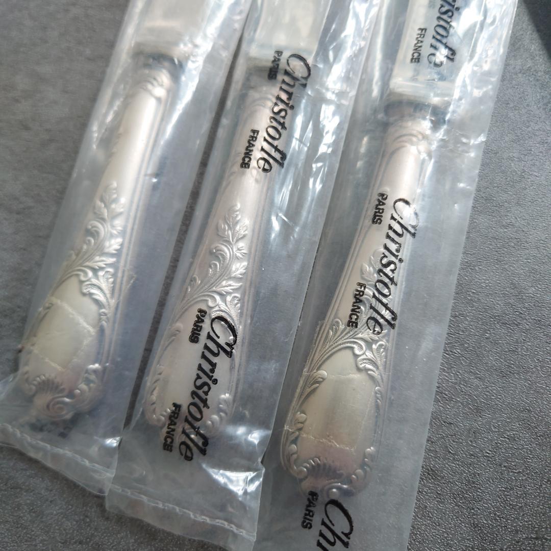 極希少 クリストフル マルリー フルーツナイフ 未開封含む 6点