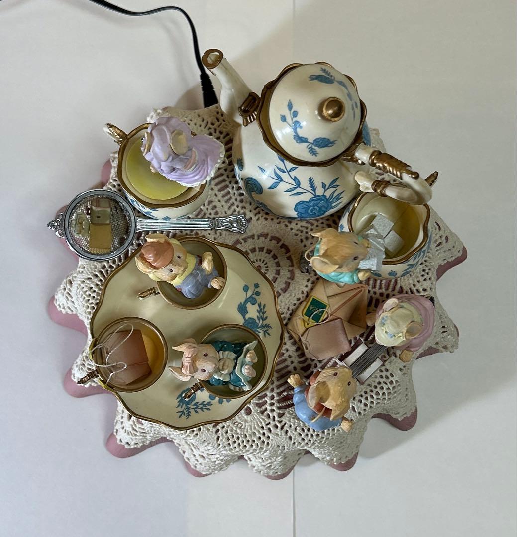 超希少】ENESCO エネスコ オルゴール ネズミ ティーパーティー - メルカリ