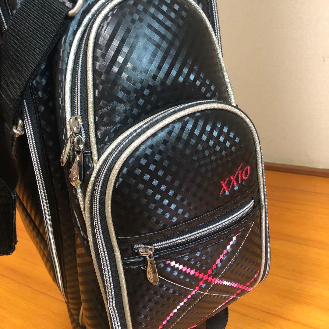 XXIO ゼクシオ キャディバッグ ブラック フード付き