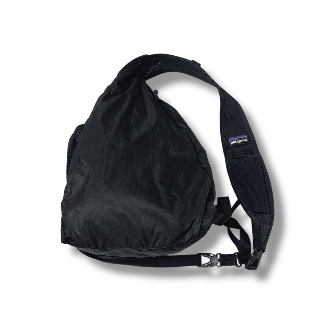 廃盤　パタゴニア　ライトウェイトトラベルスリング ブラック　ワンショルダー