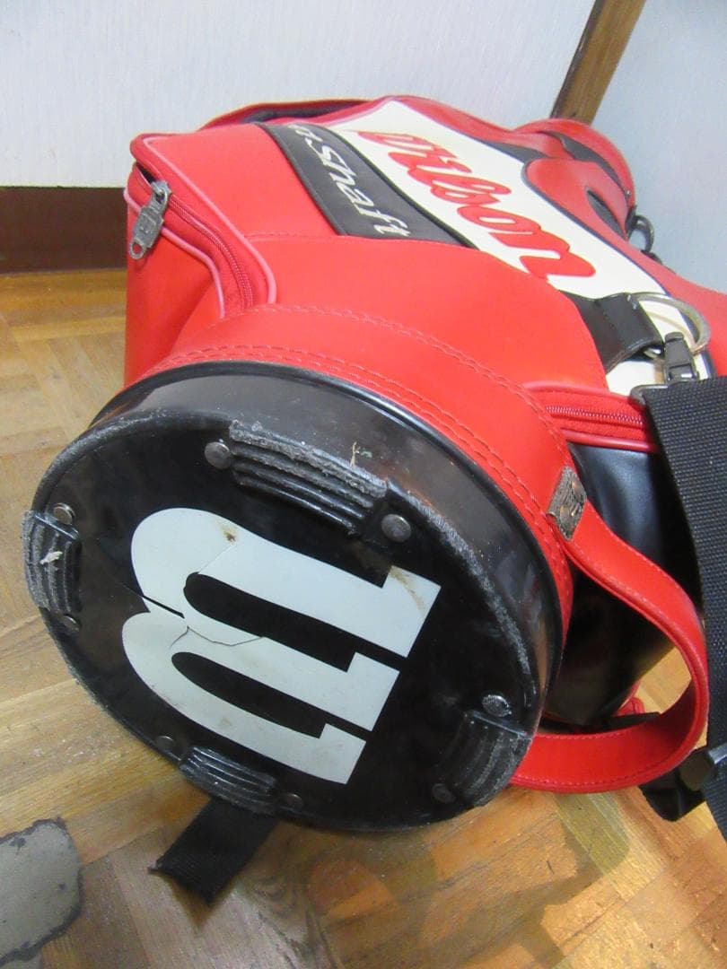 ☆激レア コレクション☆ウイルソン☆FatShaft☆3点式バック☆レッド