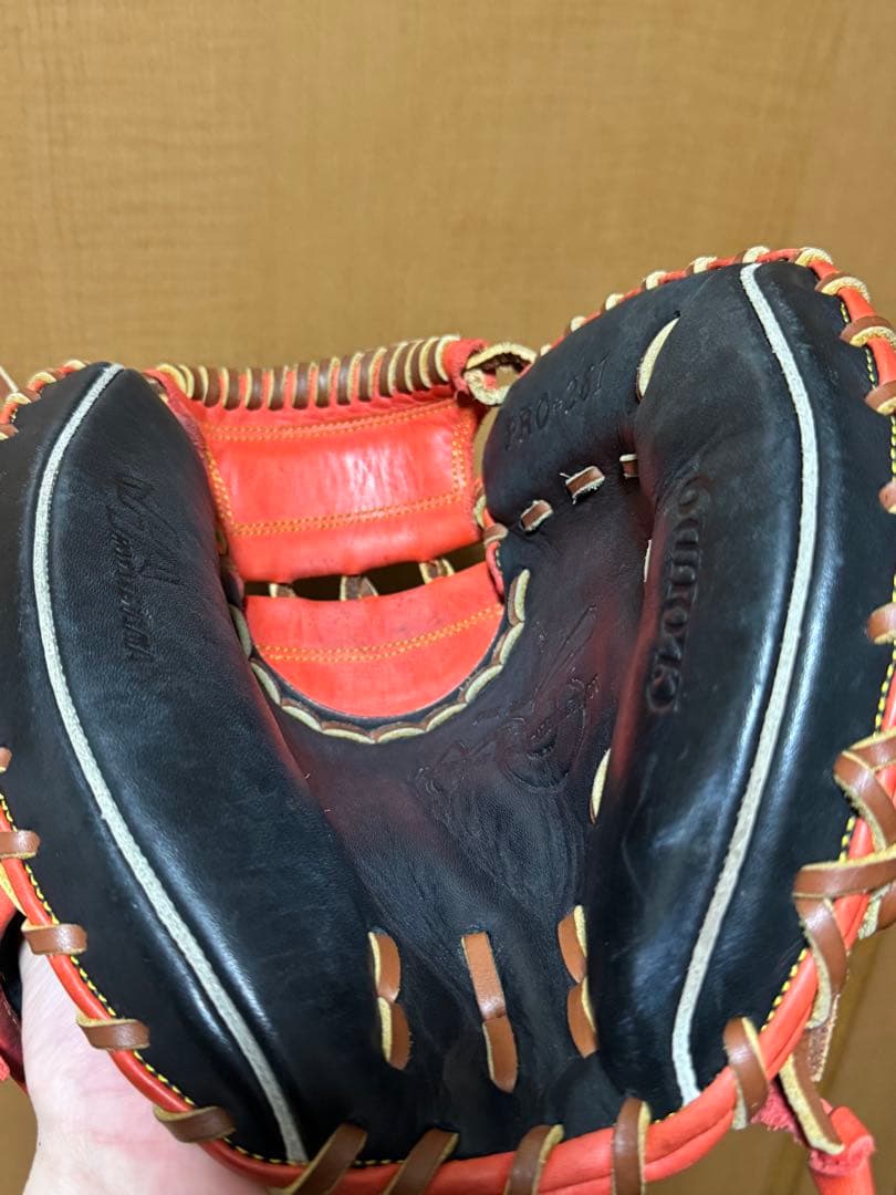 ハタケヤマ　軟式用キャッチャーミット　クラウド9