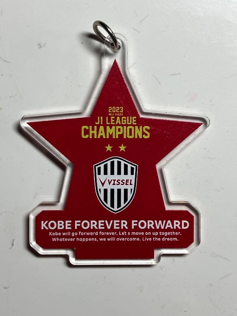 【美品】asics ヴィッセル神戸レプリカユニフォーム　ホーム半袖　グッズ付き