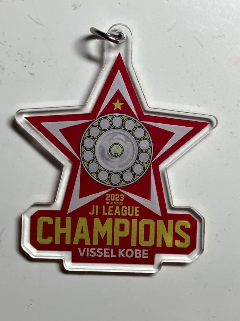 【美品】asics ヴィッセル神戸レプリカユニフォーム　ホーム半袖　グッズ付き