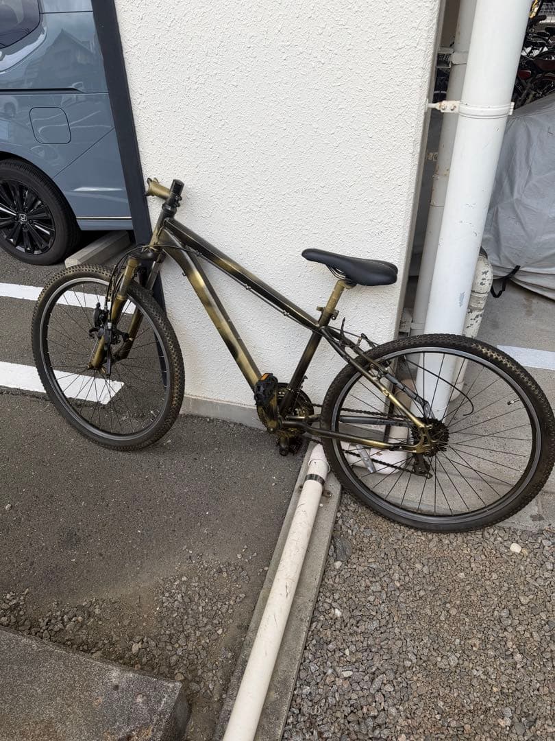 カグラ塗装マウンテンバイク