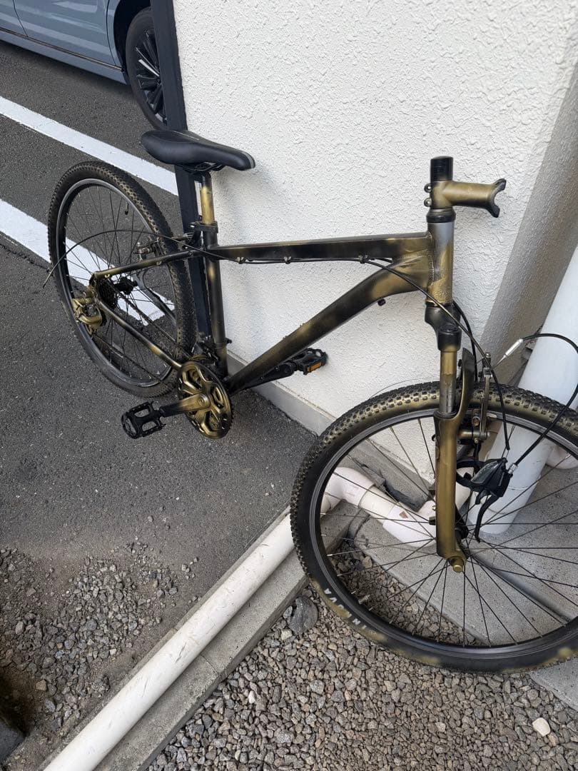 カグラ塗装マウンテンバイク