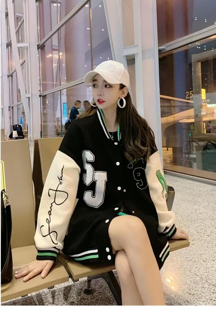 新品 レディース スタジャン アウター ジャケット ブラック【18】