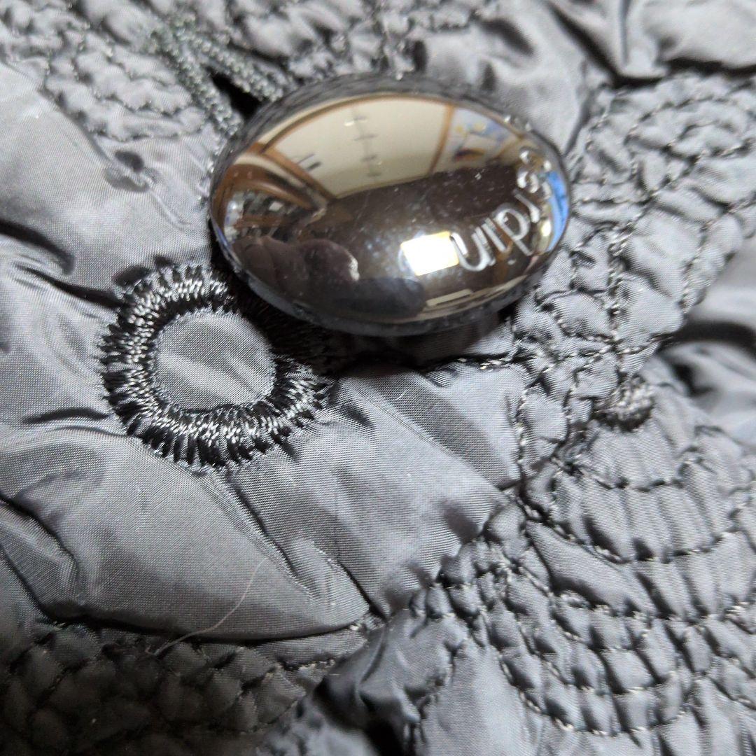 大幅値下げ日本製大きいサイズ46ピエールカルダンキルティングロングコートブラック