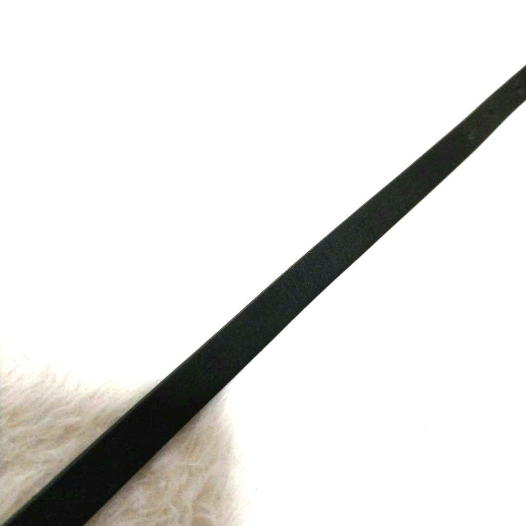 ボッテガヴェネタ VALKO ゴールド金具 レザー ナローベルト 24SS 美品