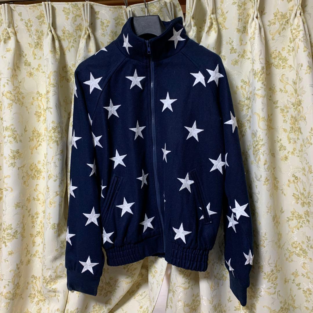 supreme 16fw Stars zip stadium jacket - メルカリ