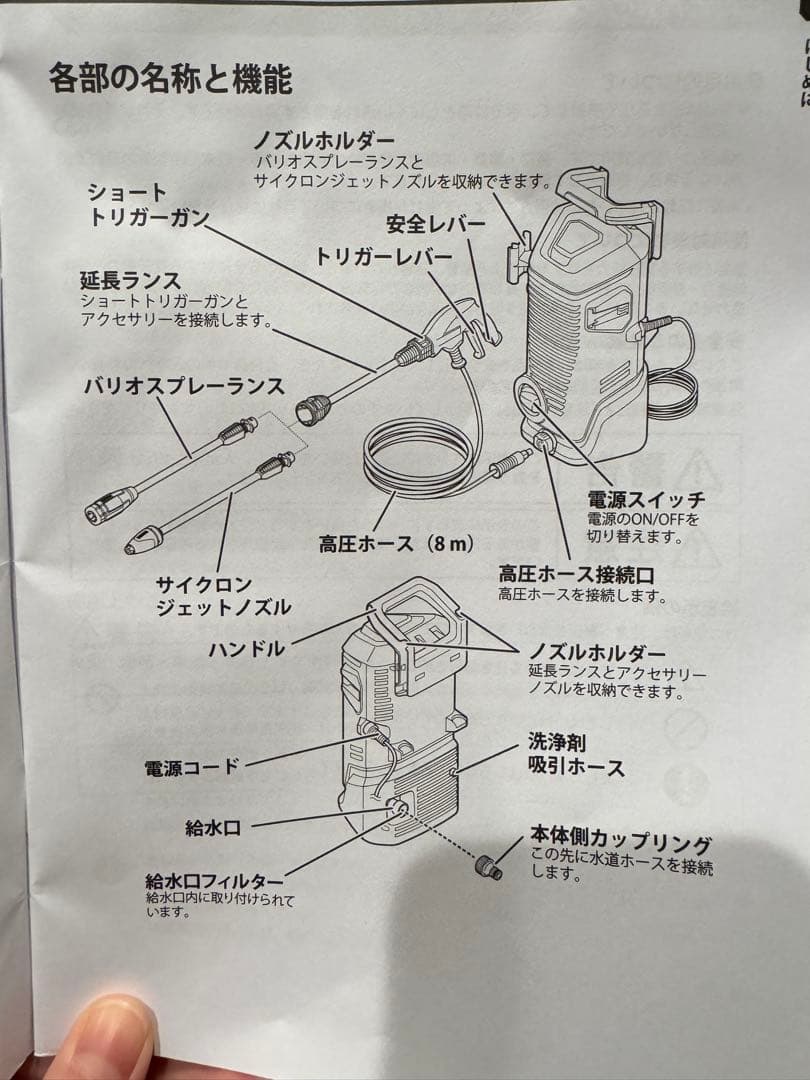 K 1 Premium Package 高圧洗浄機 2024年製