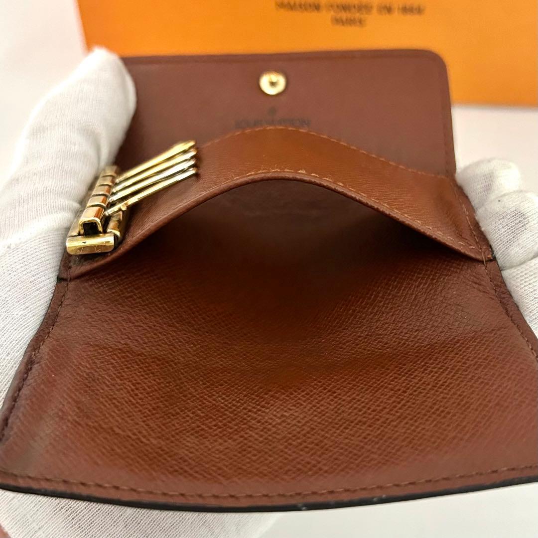 ✨超極美品ＳＳＳ✨LOUIS VUITTON モノグラム レザーキーケース