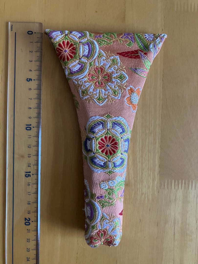 長唄三味線　天然素材　樫の撥25匁に近いサイズ