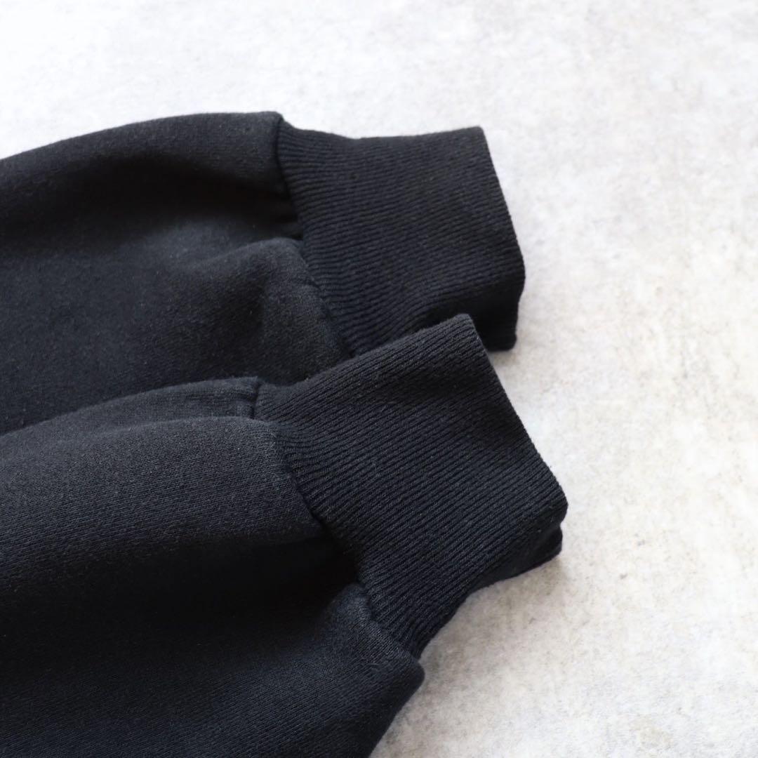 極美品 ブラック USA製 90s Russell ラッセル スウェット 無地L